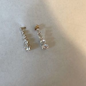 14K Gold Cubic Zirconia Earrings